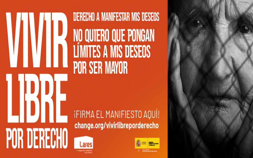 Impide que a las personas mayores les quiten su libertad. Impide que a las personas mayores les quiten su libertad.