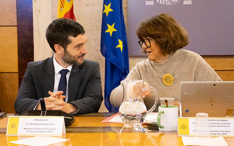 Pablo Bustinduy y Mayte Sancho