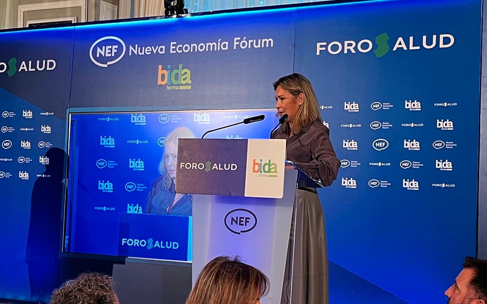 Carina Escobar, presidenta de la POP