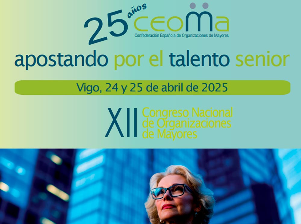 Tendrá lugar los días 24 y 25 de abril en Vigo Portada del programa del XII Congreso Nacional de CEOMA