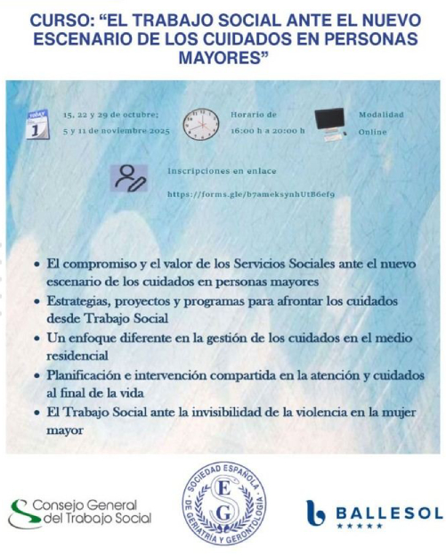 Programa de los cursos de la SEGG