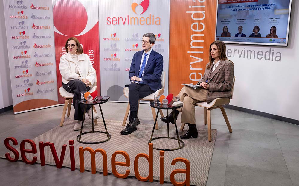 Los participantes en el debate