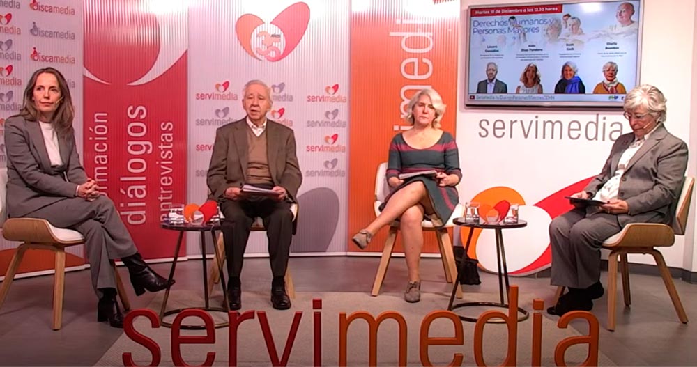 Celebró junto a Servimedia un diálogo en el marco del Día de los Derechos Humanos Participantes en el diálogo de Servimedia