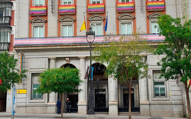 Fachada Ministerio de Igualdad
