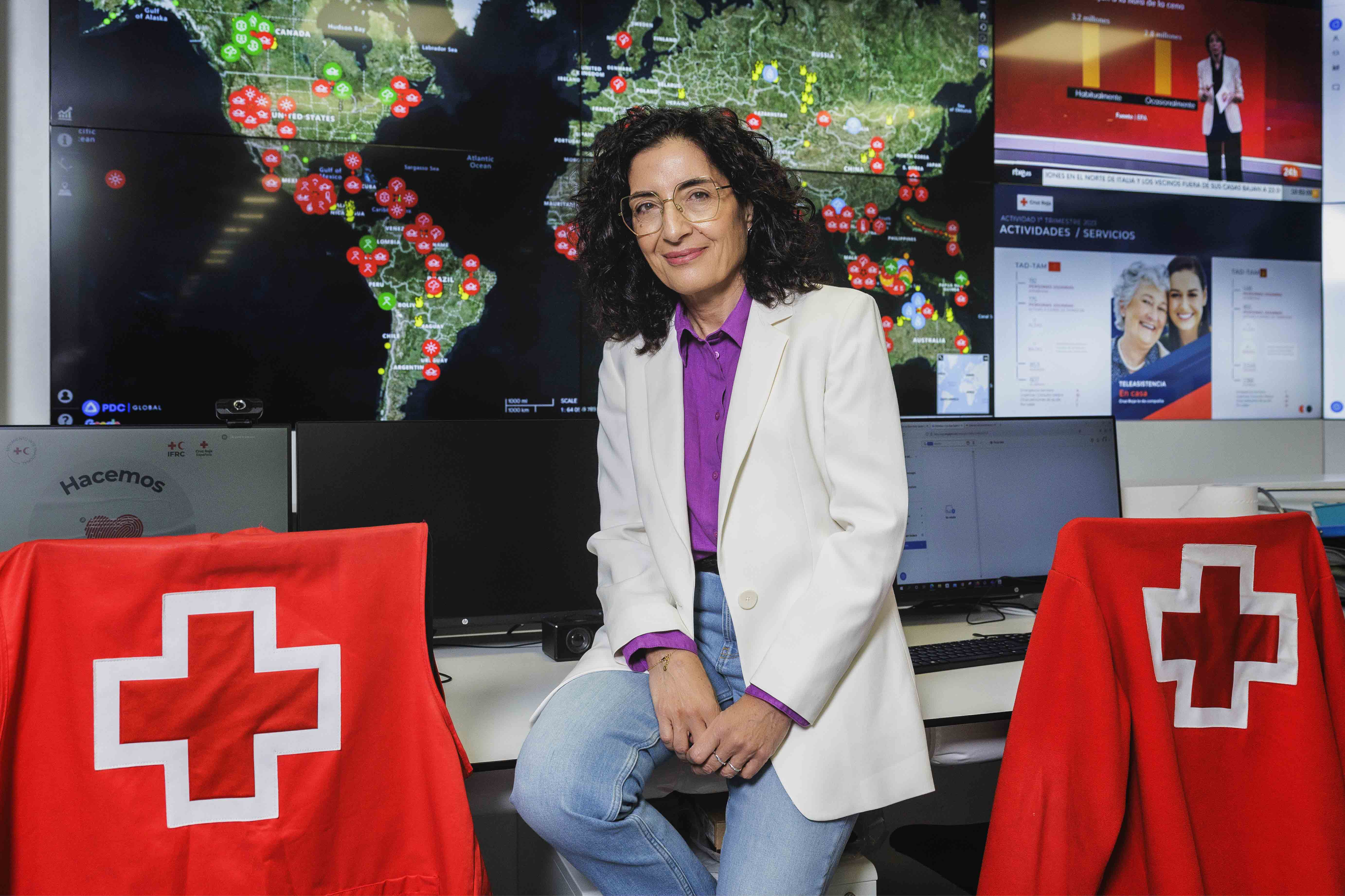 María del Mar Pageo, presidenta de Cruz Roja Española María del Mar Pageo