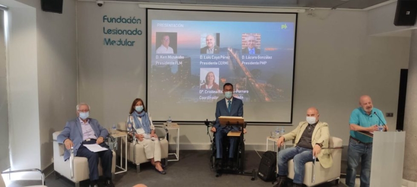 Organizada por la Fundación del Lesionado Medular y la Plataforma de Mayores y Pensionistas Jornada la importancia de tender puentes