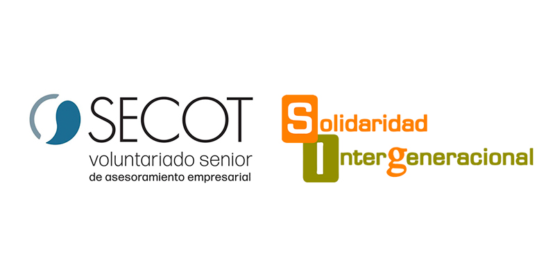 Logotipos de Secot y Solidaridad intergeneracional