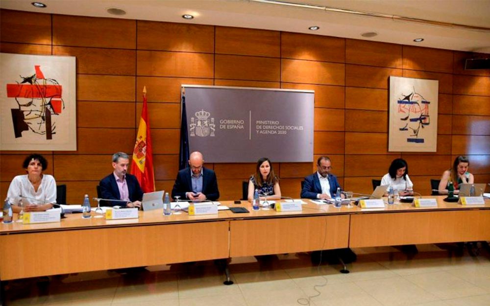 Imagen de la reunión del Consejo Territorial de Servicios Sociales y del Sistema para la Autonomía y Atención a la Dependencia.