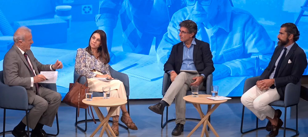 El VI Encuentro de Economía Sénior reúne a los más destacados expertos de la economía plateada Un instante de la cuarta sesión del sexto Encuentro de Economía Sénior.