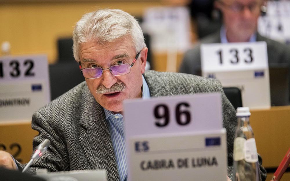 Miguel Ángel Cabra de Luna, secretario general de la Plataforma de Mayores y Pensionistas, Imagen de Miguel Ángel Cabra de Luna, secretario general de la Plataforma de Mayores y Pensionistas,