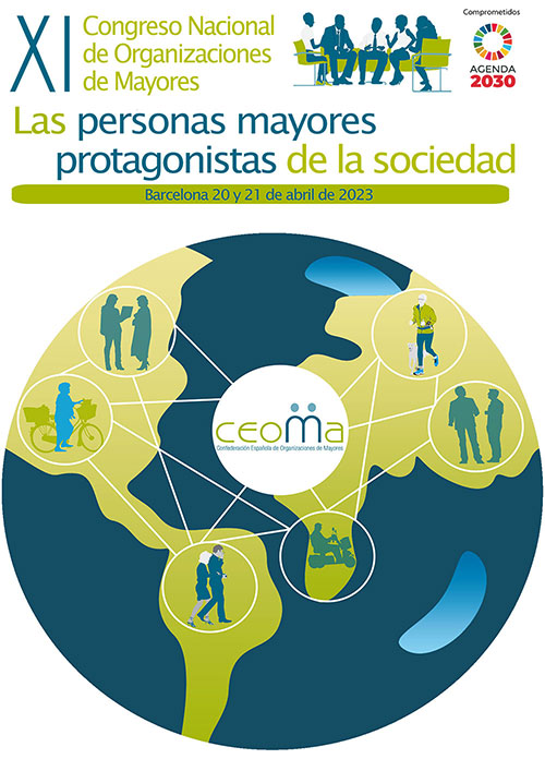 En el marco del XI Congreso Nacional de Organizaciones de Mayores Cartel del XI Congreso Nacional de Organizaciones de Mayores