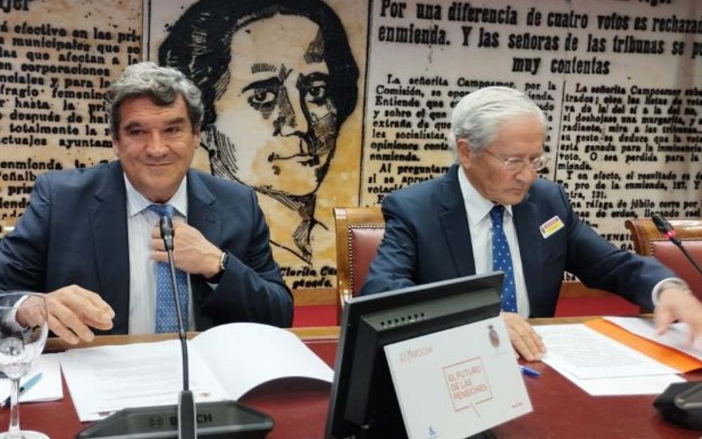 El ministro rechaza además subir la pensión en función de lo que se cobre Fotografía del ministro de Inclusión, Seguridad Social y Migraciones, José Luis Escrivá.