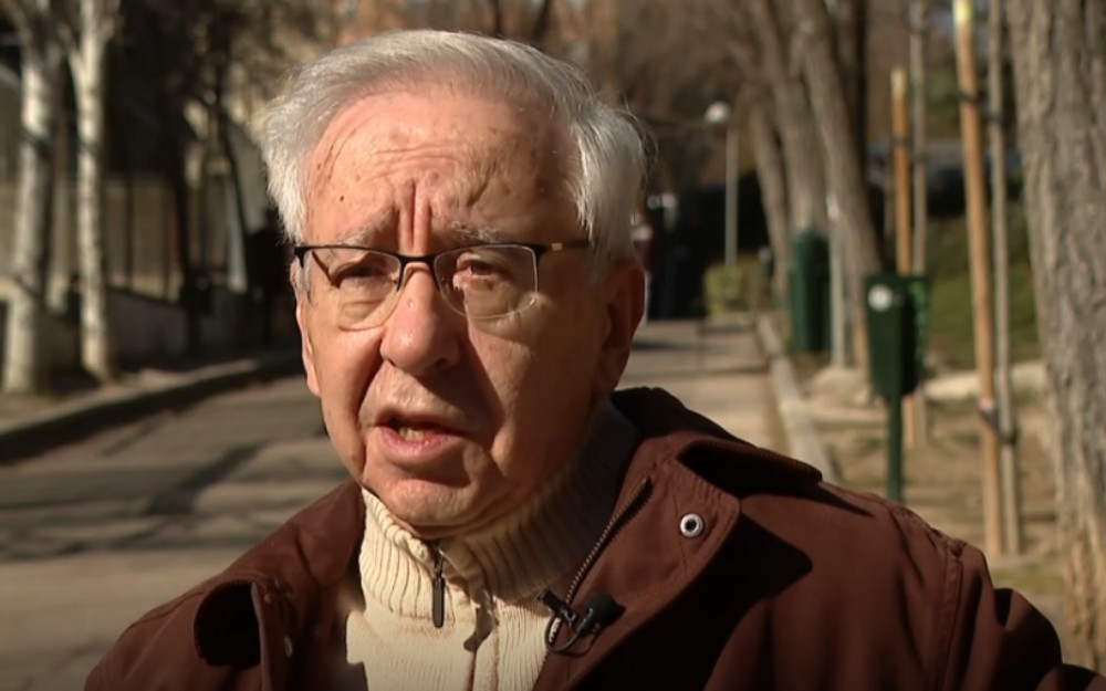 Lázaro González, presidente de la Plataforma de Mayores y Pensionistas.