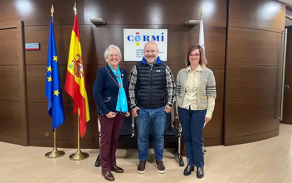 Luis Cayo Pérez Bueno, Presidente del CERMI, Pilar Villarino, Directora Ejecutiva del CERMI y Matilde Fernández, presidenta del Observatorio Estatal contra la Soledad no Deseada, SoledadES