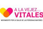 Logotipo del movimiento A la vejez vitales