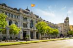 Imagen de la fachada del Banco de España de Madrid