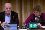 José Luis Fernández, presidente de CEOMA, durante su comparecencia en el Congreso de los Diputados