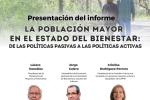 Cartel del diálogo La población mayor en el Estado del bienestar: de las políticas pasivas a las políticas activas