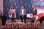 Un instante del debate celebrado en el estudio de Servimedia
