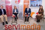 Los cuatro participantes en el diálogo de Servimedia