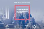 Cartel del VI Encuentro de Economía Sénior