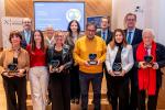 Foto de familia con los premiados