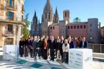 Foto de familia de la presentación del hub