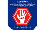 Cartel de la X Jornadas contra el abuso y el maltrato de las personas mayores.