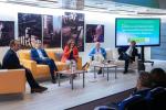 Un instante de la mesa redonda celebrada durante la jornada