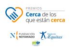 Logos de Fundación Notariado, Fundación Aequitas y PMP