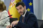 Pablo Bustinduy durante la rueda de prensa posterior al Consejo de Ministros