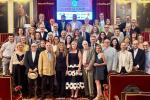 Foto de familia del acto de celebración del 40º aniversario de Ciriec-España