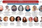 Cartel con los ponentes del seminario