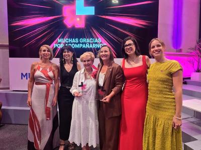 Foto de familia de la gala