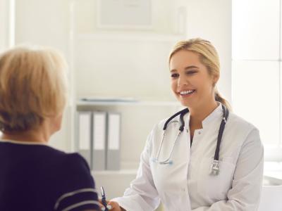 Paciente y la médico