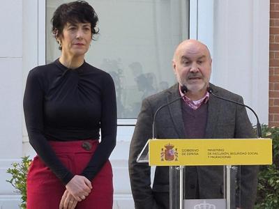 Elma Saiz y Luis Cayo Pérez Bueno