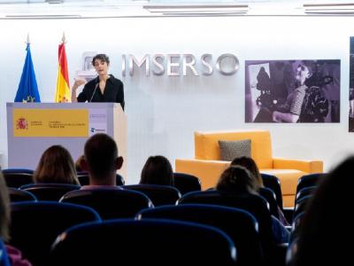 La secretaria de Estado, Rosa Martínez en rueda de prensa