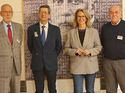 Miguel Cruz, Jesús Norberto Fernández, Mercè Perea y José Luis Fernández