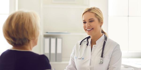 Paciente y la médico