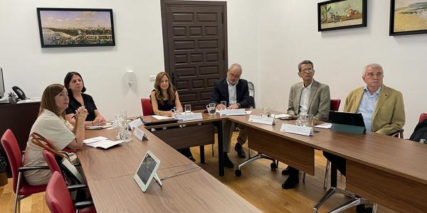 Un instante de la reunión