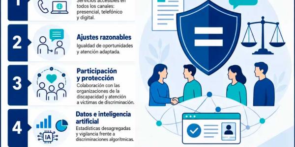 infografía con el analisis del CERMI sobre la nueva regulación